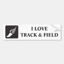 Het Pictogram van het spoor en van het Gebied Bumpersticker
