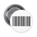 het pictogram van het streepjescodeetiket speld buttons