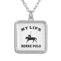 Het Polo van het paard Mijn Leven Gepersonaliseerde Ketting