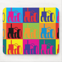 Het Pop-art van de landbouw Muis Mat
