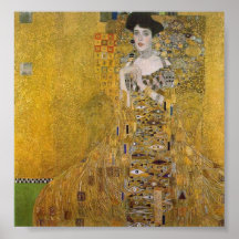 Het Portret van Adele Bloch-Bauer's door Gustav Kl Posters