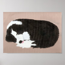 Het Portret van de hond Afdruk