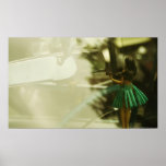 Het Poster/de Druk van de Danser van Hula van het 