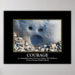 Het Poster Demotivational van de moed ~