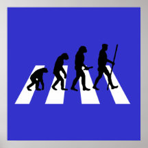 Het Poster van de Evolutie van de Weg van de abdij