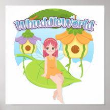 Het Poster van de Fee van WhuddleWorld