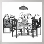 Het Poster van de Honden van Meme van de pook posters