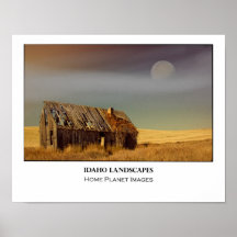 Het Poster van de Landschappen van Idaho