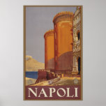 Het Poster van de napoli- Reis