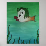 Het Poster van de Vissen van de clown