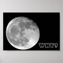 Het Poster van de volle maan