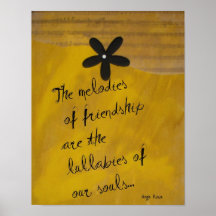 Het Poster van de vriendschap
