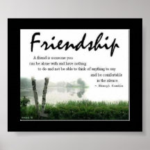 Het Poster van Frienship