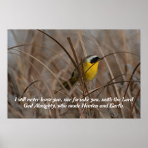 Het Poster van het Heilige Schrift van de Vogel va