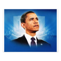 Het president Obama Persoonlijke Aankondiging