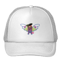 het psychedelische monster van de hippieengel pet