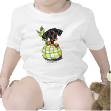 Het Puppy van de Zak van Pinscher van Doberman Boxpakjes
