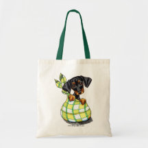 Het Puppy van de Zak van Pinscher van Doberman Canvas Tas