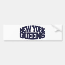Het Queens van New York Bumperstickers