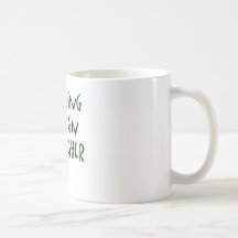 Het recycling is een Teken van een Hogere IQ Koffie Beker