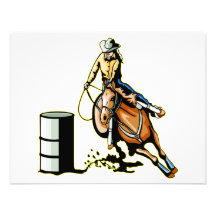 Het Rennen van het Vat van het paard Persoonlijke Uitnodiging