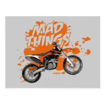 Het rennen van Moto Wens Kaart