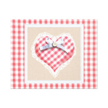 Het rode Hart van de Gingang met grafische boog Gallerij Wrap Canvas