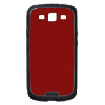 Het Rode Leer van Faux Galaxy S3 Covers