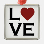 Het rode Ornament van de Liefde van het Hart