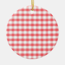 Het rode Patroon van de Gingang Kerst Ornamenten