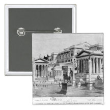 Het Roman Forum van Antiquiteit Speldje