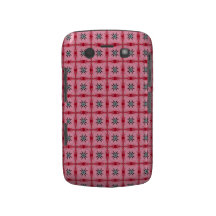 Het roze en Rode Gewaagde Geval van Blackberry van Blackberry Bold Covers