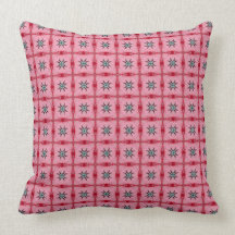 Het roze en Rode Hoofdkussen van de Mode Girly