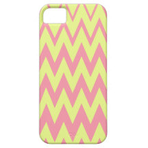 Het roze Geval van het de zigzagpatroon iPhone5 va iPhone 5 Case