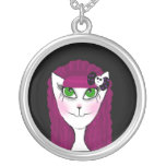 Het roze Gotische Ketting van de Kat