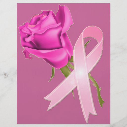 Het roze Lint met nam *Breast de Voorlichting van  Fullcolor Folder