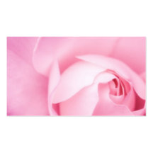 Het roze nam bloem bloemenzaken of profielkaart to visitekaart sjablonen