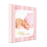 Het roze Print van het Canvas van de Muur van de F canvas prints
