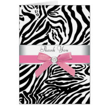 Het roze Zebra dankt u Kaarten