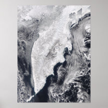Het Schiereiland van Kamchatka, Oostelijk Rusland Poster