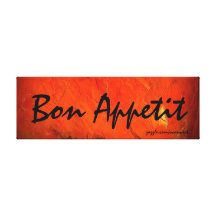 Het Schilderen van Appetit van Bon Stretched Canvas Print