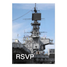Het Schip van de marine Custom Uitnodging