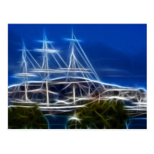Het Schip van het spook Wens Kaarten