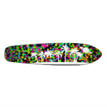 Het Skateboard Oldschool van de Zonsondergang van 