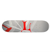 Het Skateboard van de brief L