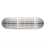 Het Skateboard van de Tjilpen van de douane @Youru