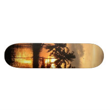 Het Skateboard van de zonsondergang
