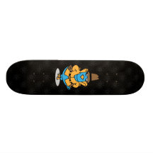 Het Skateboard van het Logo van het Spel van ClueT