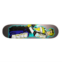 Het Skateboard van het Pantser van de slag