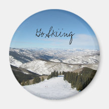Het ski?en Magneet